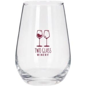 Tipsy Vaso Silicia Stemless Wine Glass, 16oz. - SZ9453