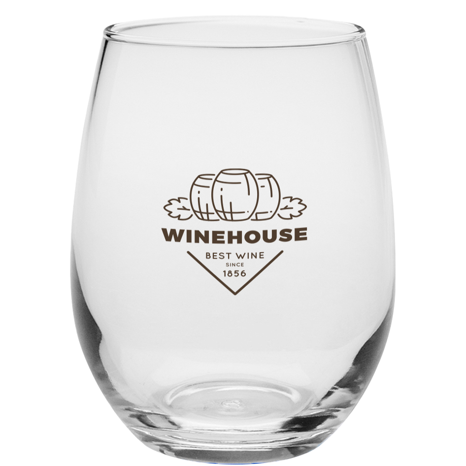 Product Photo 1 Santa Rosa Libbey Stemless Wine Glasses, 9oz.