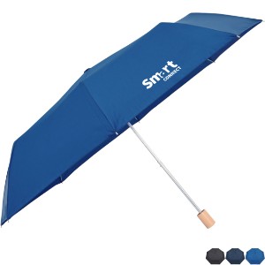 Elements Recycled Manual Folding Umbrella, 43" Arc - GM2246