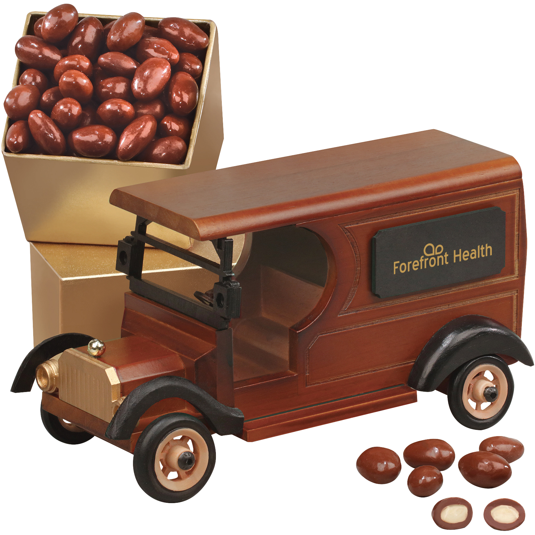 Product Photo 1 Delivery Truck 1918 with Milk Chocolate Almonds