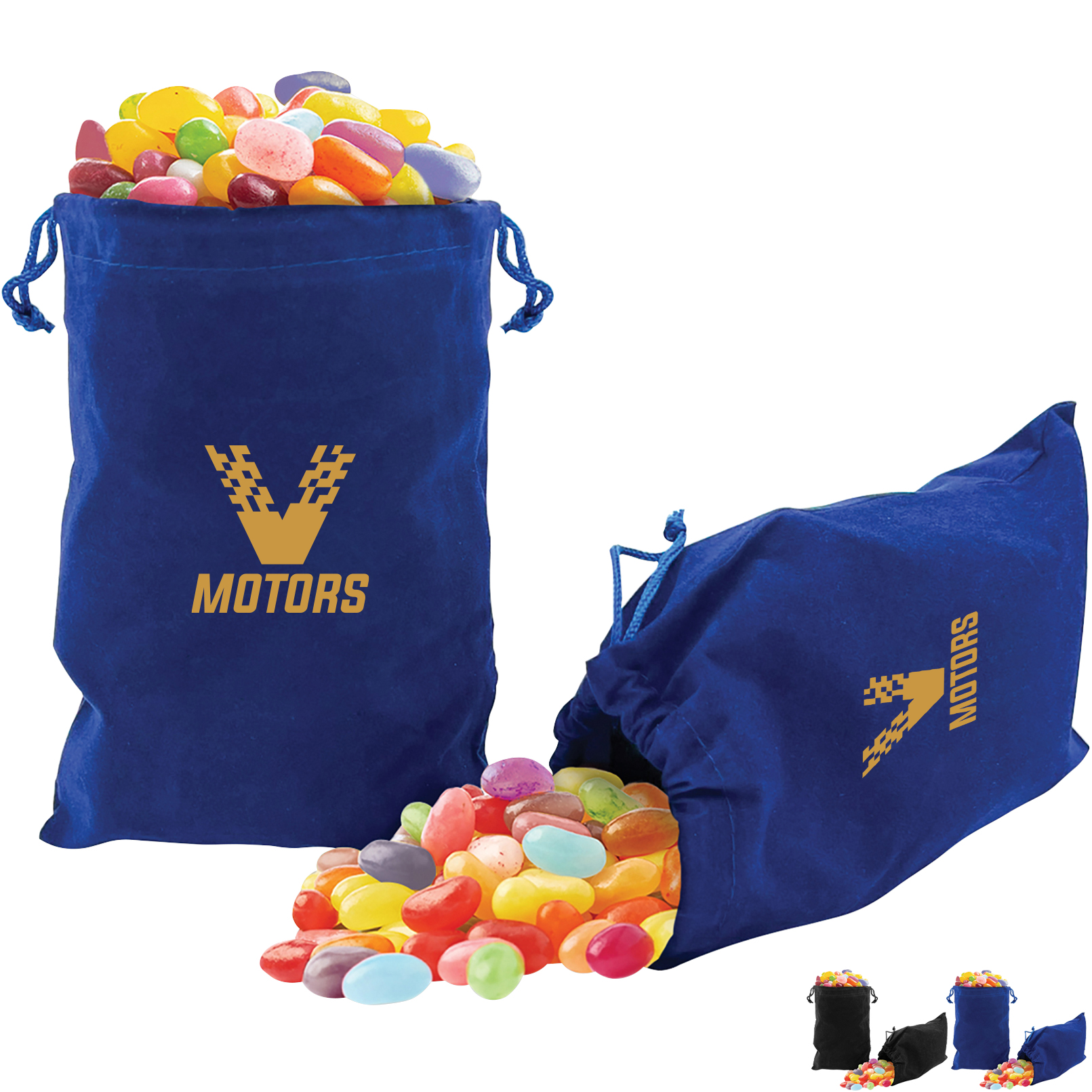 Product Photo 1 Jelly Belly® Jellybeans in Velour Gift Bag