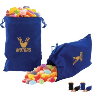 Jelly Belly® Jellybeans in Velour Gift Bag - MR2749