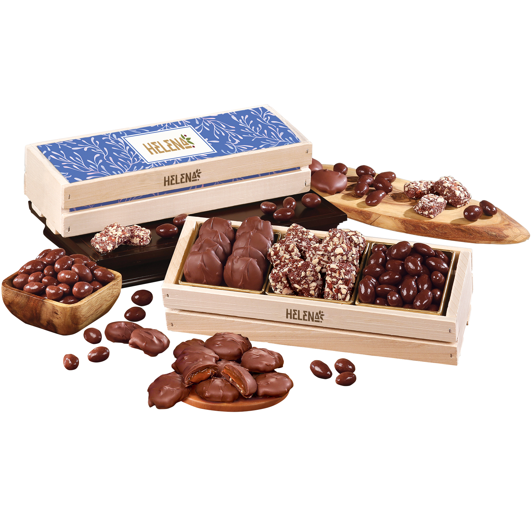 Product Photo 1 Chocolate Favorites in Wooden Crate