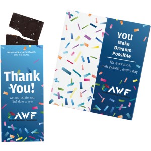 Chocolate Sea Salt Caramel Bar Sweeter Cards - MR2736