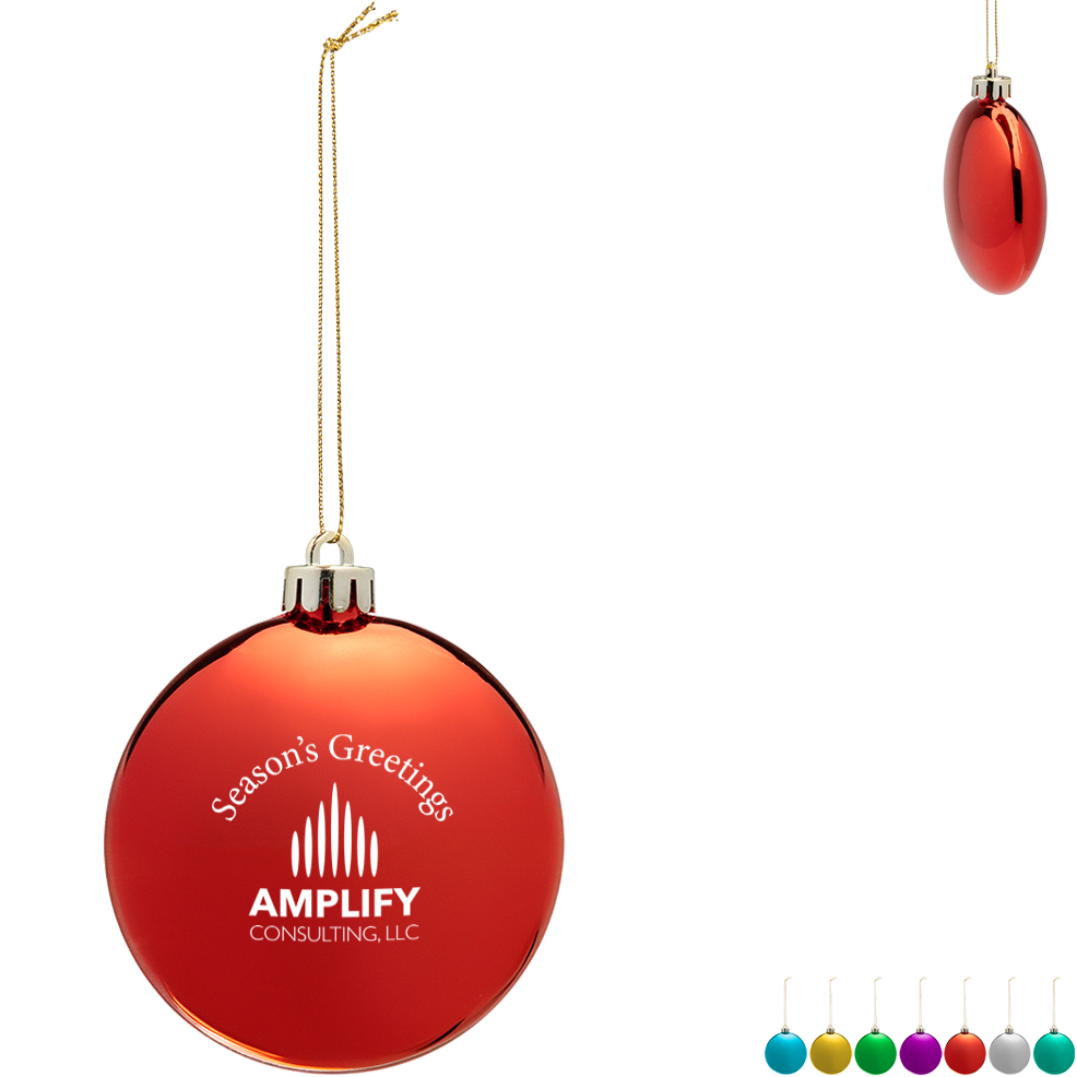 Product Photo 1 Chrome Round Disk Ornament