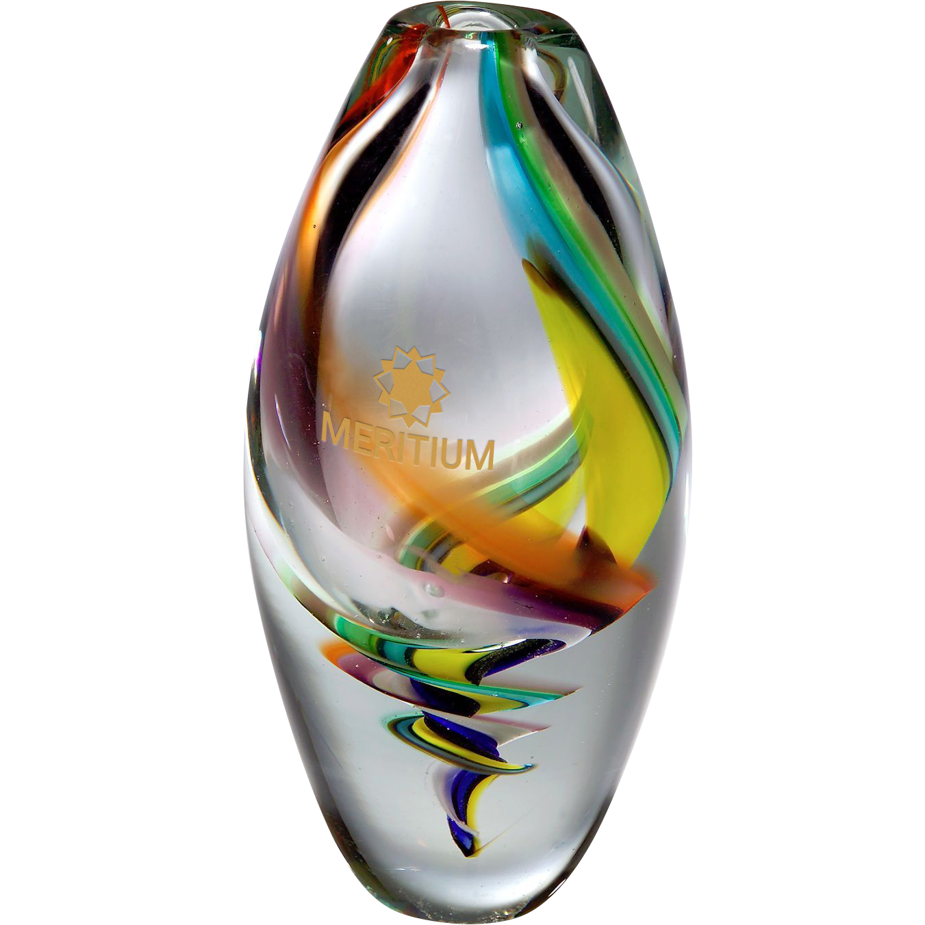 Product Photo 1 Sophisticant Sculpture Art Glass Award, 4.00" x 8.75"