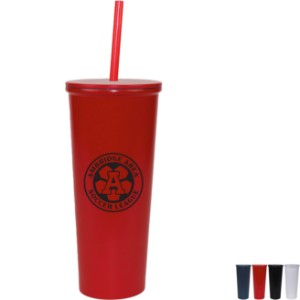 Stainless Steel Wanderer Tumbler with Straw, 22oz. - XP1400