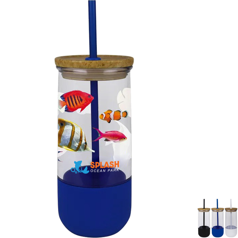Product Photo 1 Quench Tumbler with Plastic Straw, 18.5oz.