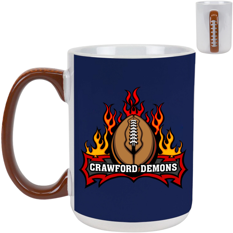 Product Photo 1 Baller Ceramic Mug, 15oz.