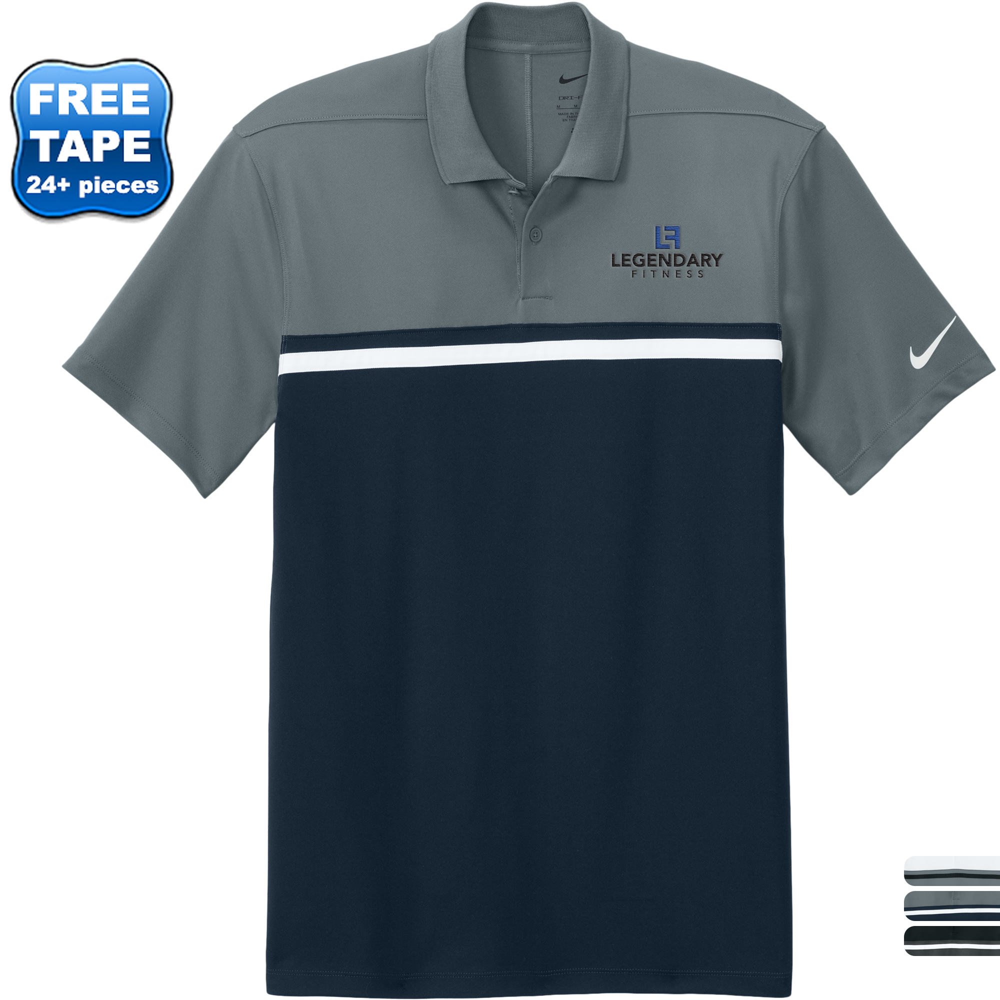 Product Photo 1 Nike® Dri-FIT Victory Colorblock Men's Polo