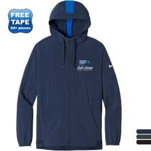 Nike® Pro Polyester/Elastane Dri-FIT Hooded Men's Jacket - NK2327