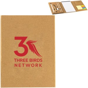Journeyman Pad Sticky Note Portfolio w/ Ruler & Pencil - AR1626