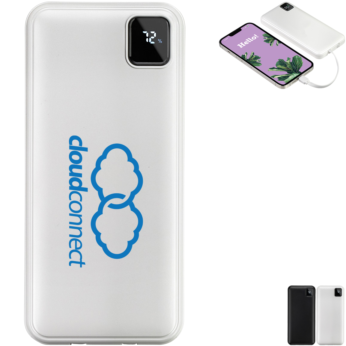 Product Photo 1 Marquis 20W PD Power Bank w/ Built-In Cables, 10000mAh