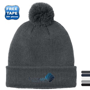 Port Authority® Cozy Pom Acrylic Beanie - WJ6989