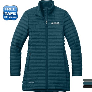 Eddie Bauer® Packable Quilted Polyester Ripstop Ladies' Full-Zip Jacket - WJ7043