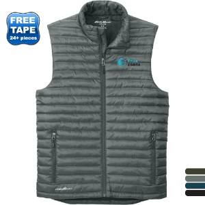 Eddie Bauer® Packable Quilted Polyester Ripstop Men's Vest - WJ7044
