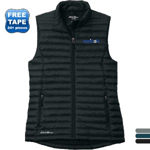 Eddie Bauer® Packable Quilted Polyester Ripstop Ladies' Vest - WJ7045