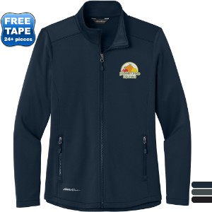 Eddie Bauer® Smooth Mid Layer Recycled Poly Fleece Ladies' Full Zip - WJ7049