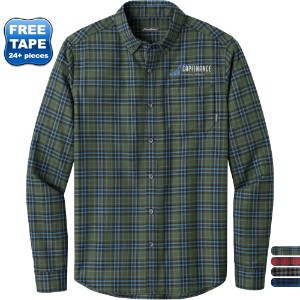 Eddie Bauer® Long Sleeve Favorite Flannel Plaid Men's Shirt - WJ7041
