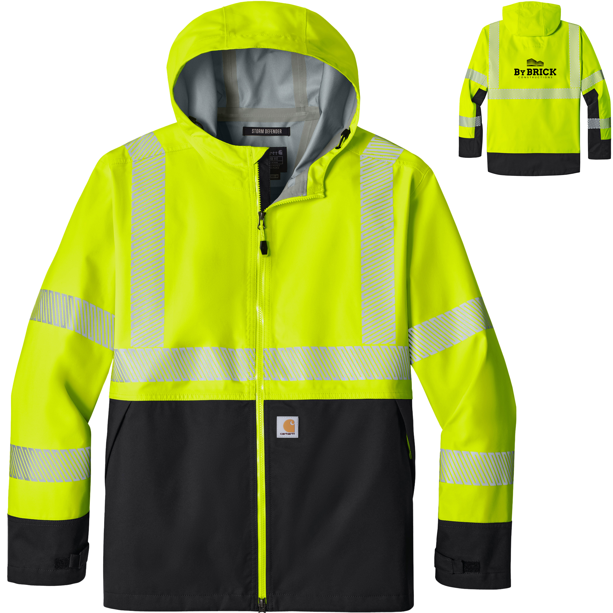 Product Photo 1 Carhartt® ANSI 107 Class 3 Storm Polyester Defender® Men's Jacket