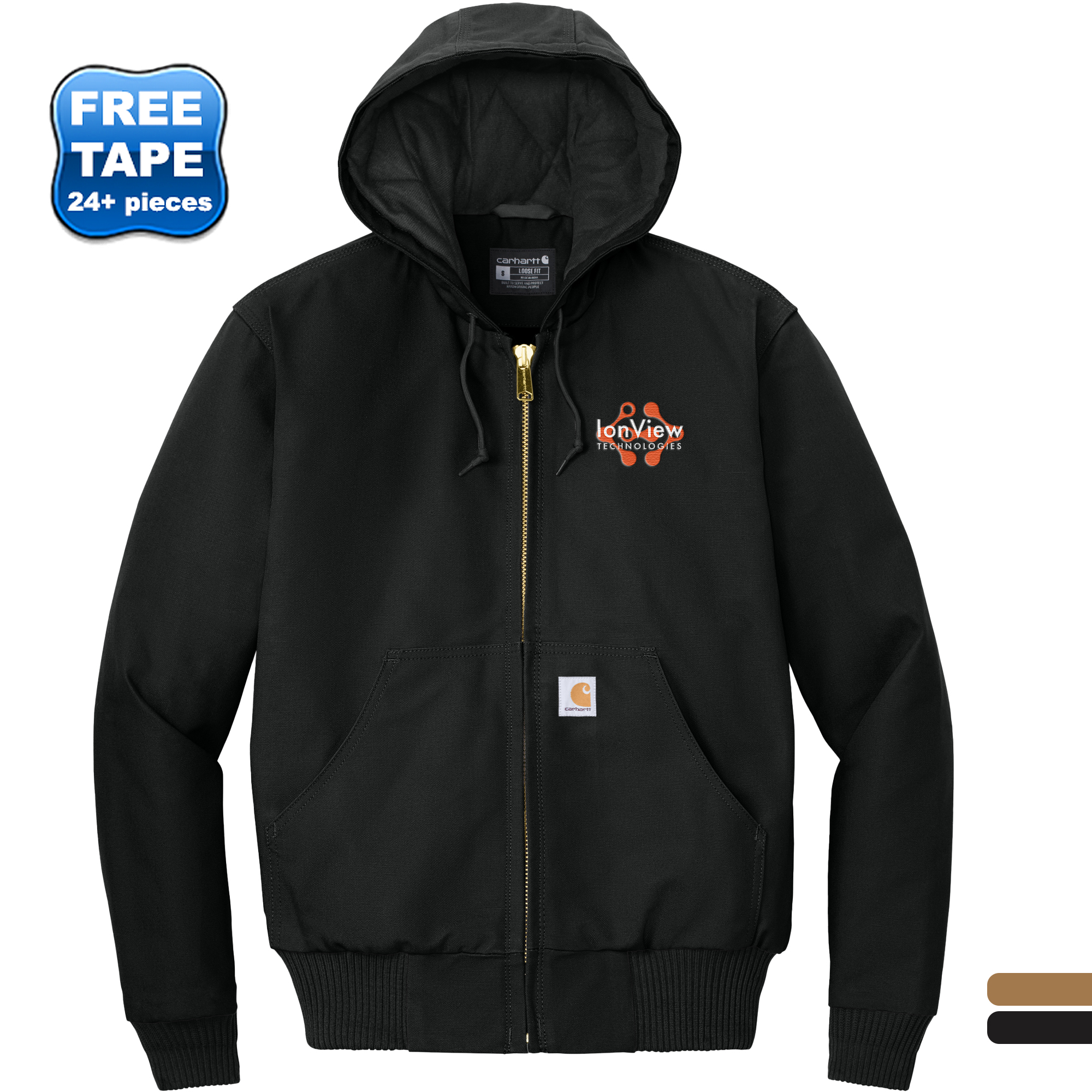 Product Photo 1 Carhartt® Quilted Flannel-Lined Duck Active Men's Tall Jacket