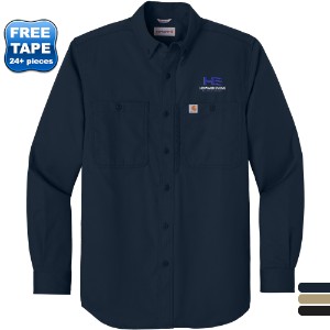 Carhartt® Rugged Professional™ Series Tri-Blend Long Sleeve Men's Shirt - WJ7016