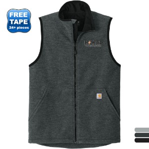 Carhartt® Textured Polyester Fleece Men's Vest - WJ7019