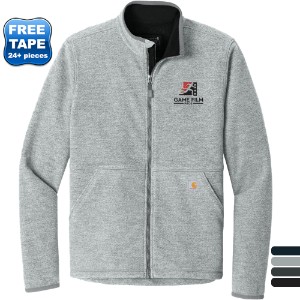 Carhartt® Textured Full-Zip Polyester Fleece Men's Jacket - WJ7020