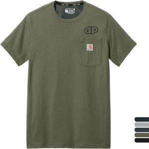 Carhartt® Force® Short Sleeve Cotton Poly Men's Pocket T-Shirt - WJ7024