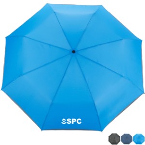 Reflective Trim rPET Umbrella, 48" Arc - LD5431