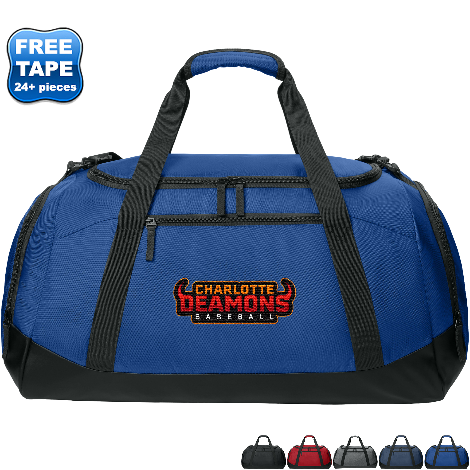 Product Photo 1 Sport-Tek® Large Rec Poly PVC 26.5" Duffel