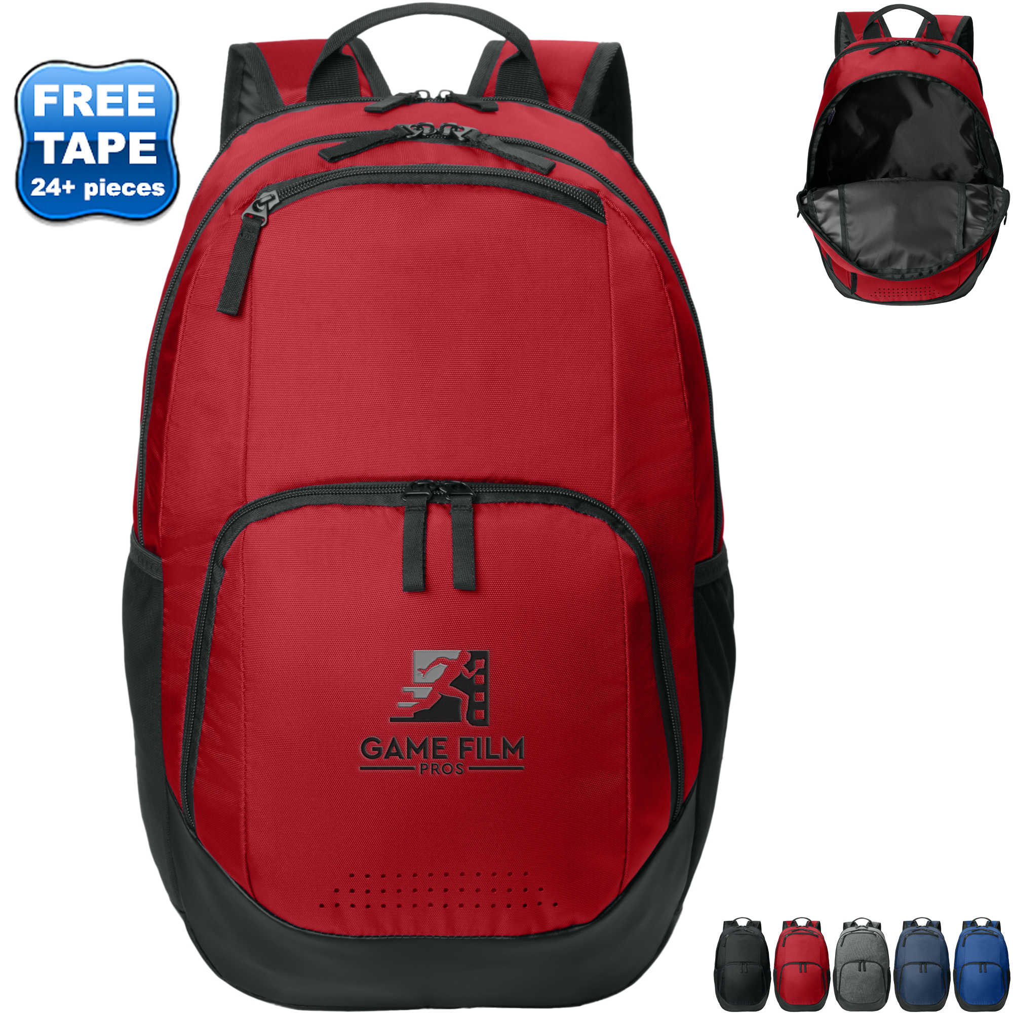 Product Photo 1 Sport-Tek® Rec Poly PVC Laptop Backpack