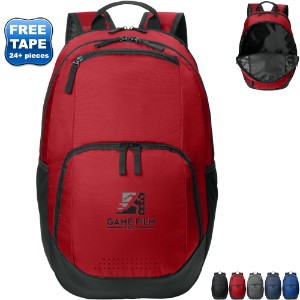 Sport-Tek® Rec Poly PVC Laptop Backpack - WJ7058