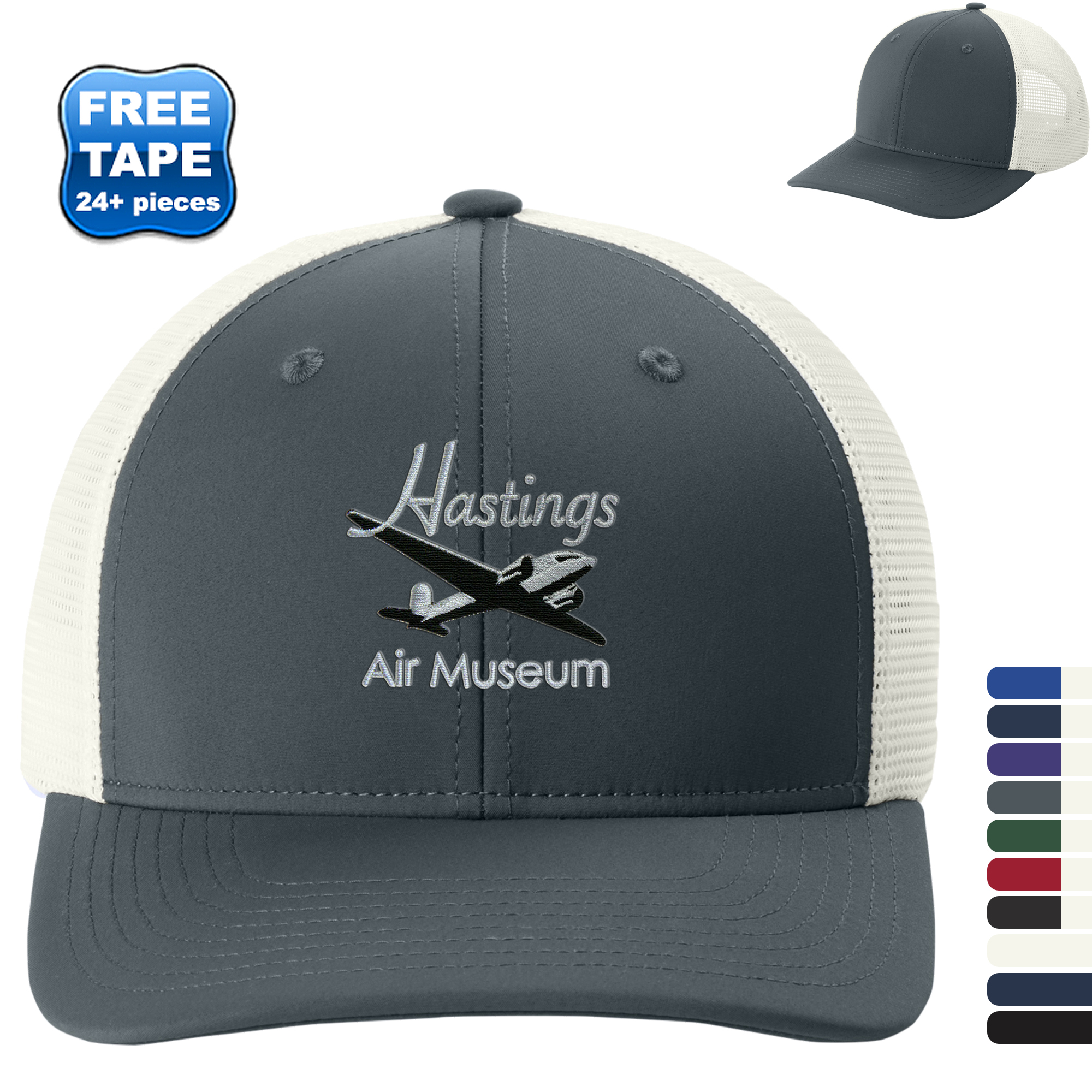 Product Photo 1 Sport-Tek® Club Structured Trucker Cap