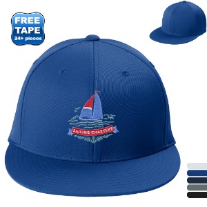 Sport-Tek® Flexfit® Flat Bill Structured Cap - WJ7060