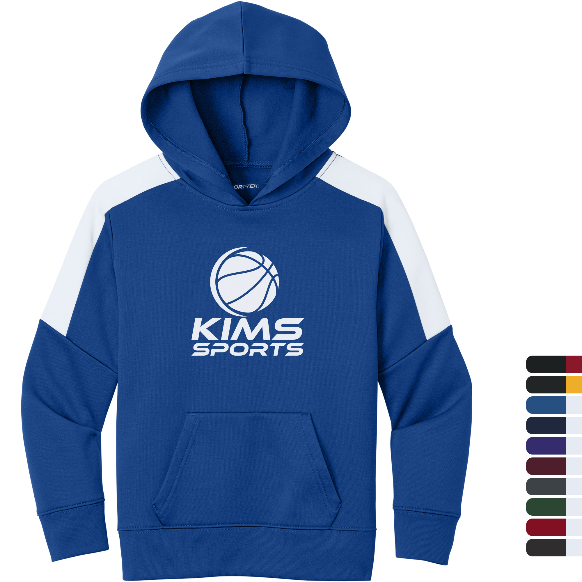 Product Photo 1 Sport-Tek® Sport-Wick® Fleece United Youth Pullover Hoodie