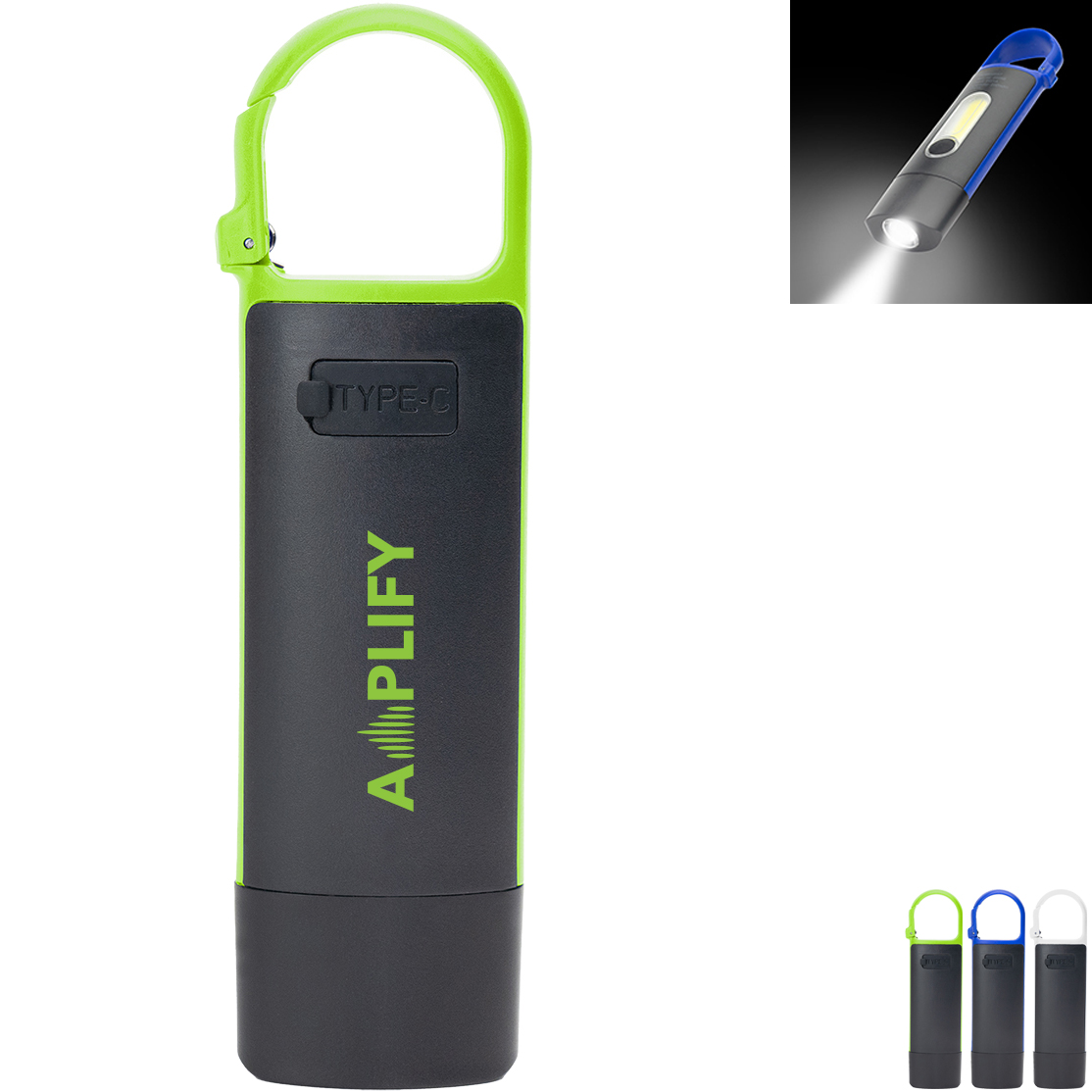 Product Photo 1 Rechargeable Carabiner COB Flashlight