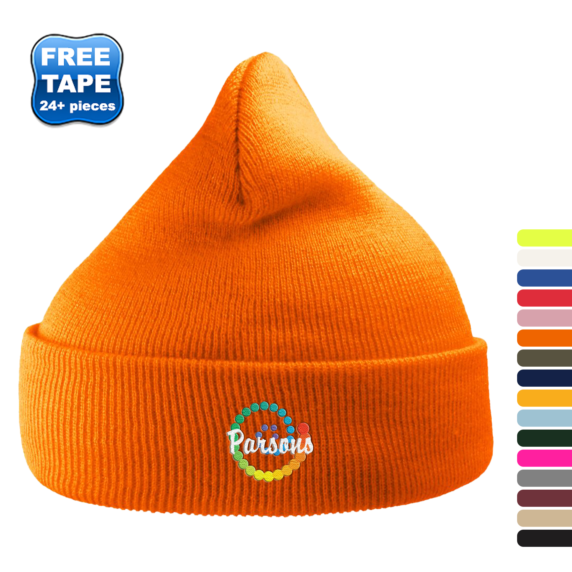 Product Photo 1 Atlantis® Sustainable 12" Knit Recycled Poly Beanie