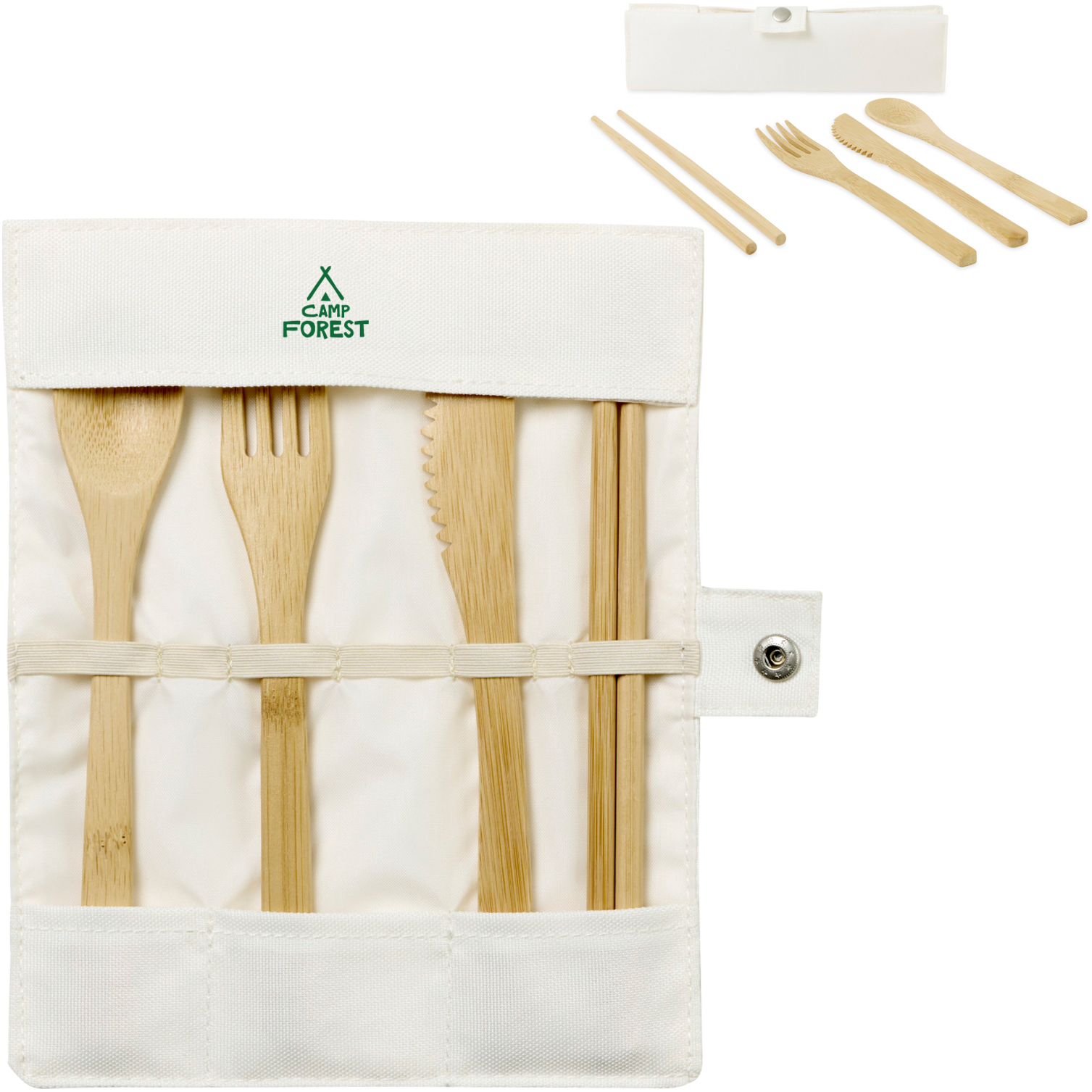 Product Photo 1 Zero-Waste Bamboo Utensil Kit