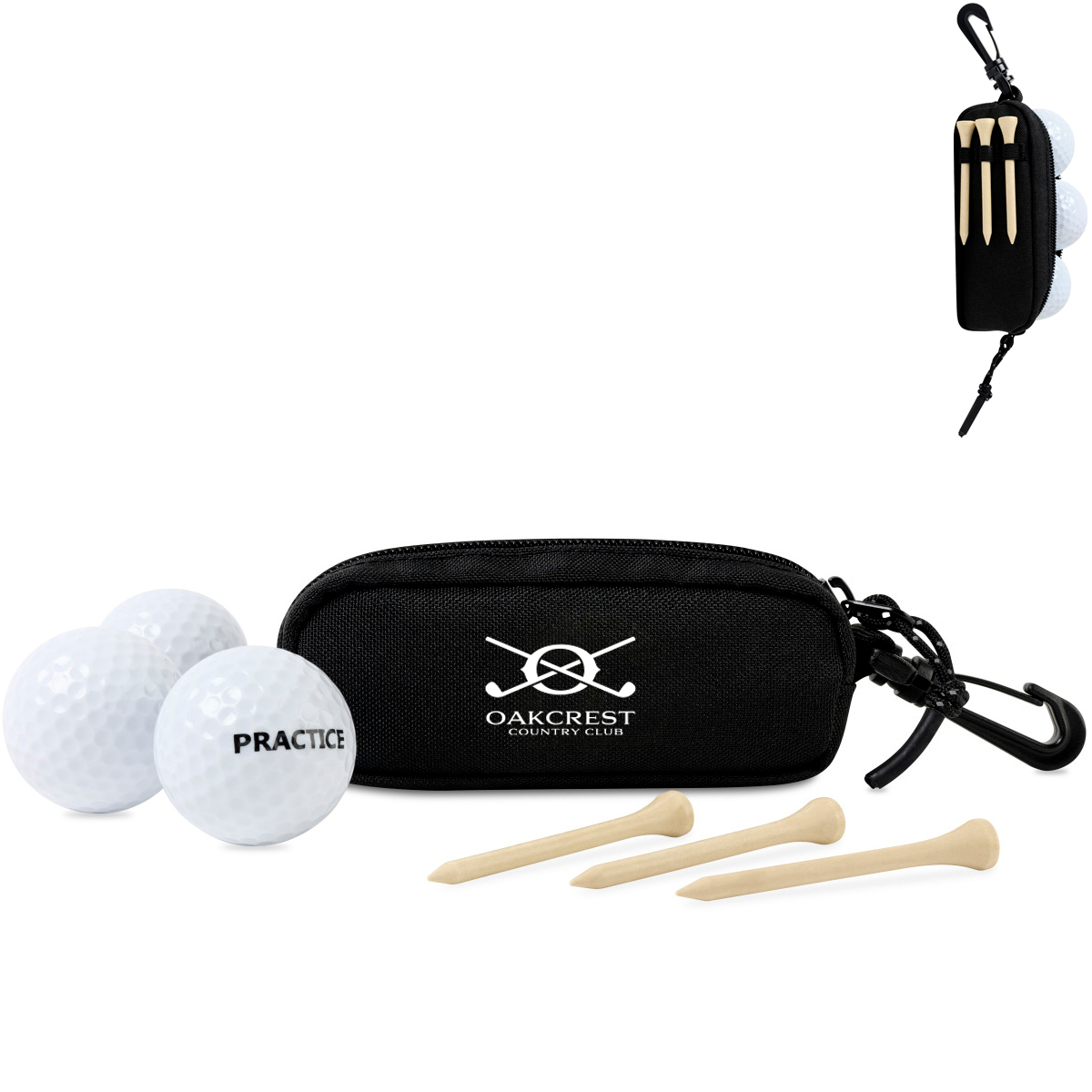 Product Photo 1 Golf Links Ball & Tee Caddy Kit