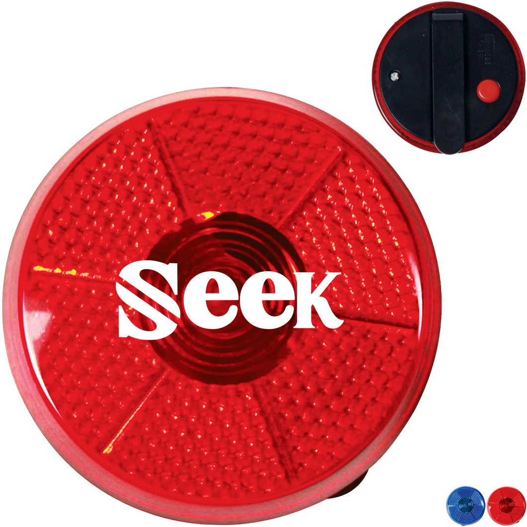 Product Photo 1 Round Flashing Clip On Safety Button