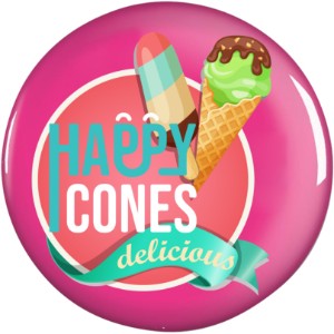 Round Safety Pin Back Button, 1-3/4" - LL2811