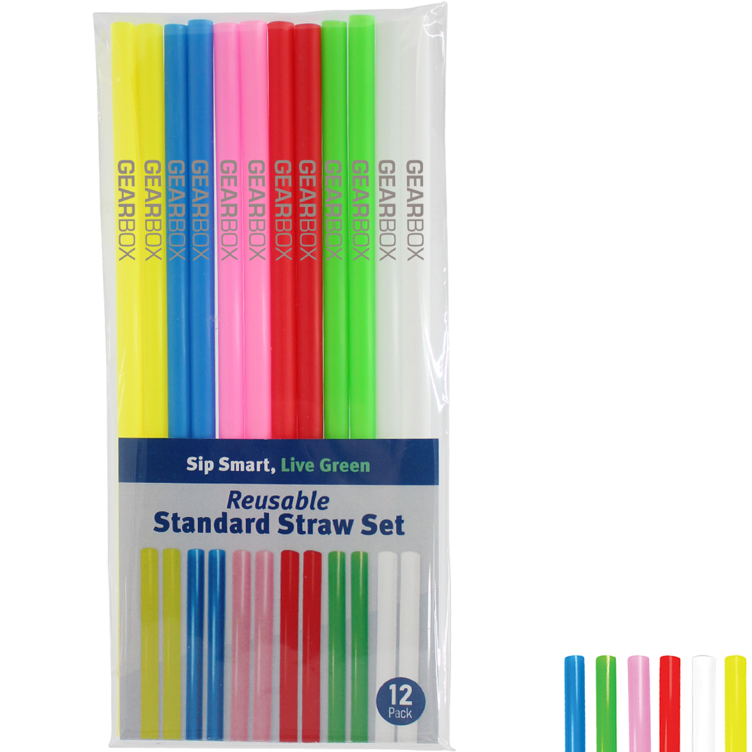 Product Photo 1 Reusable Standard Straw Twelve-Pack
