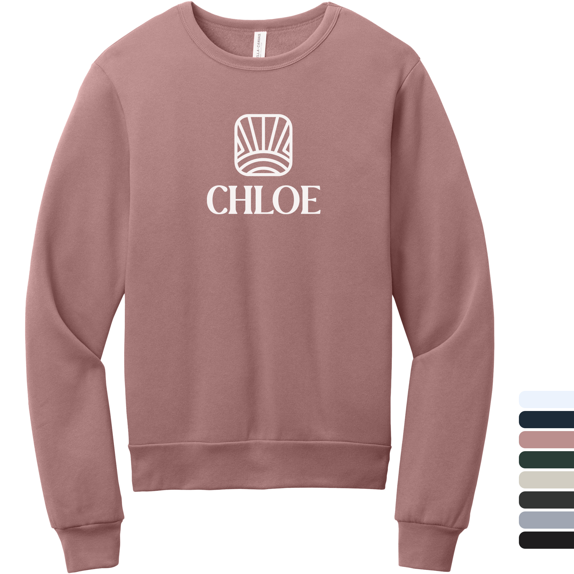 Product Photo 1 Bella + Canvas® Sponge Fleece Classic Unisex Crewneck Sweatshirt