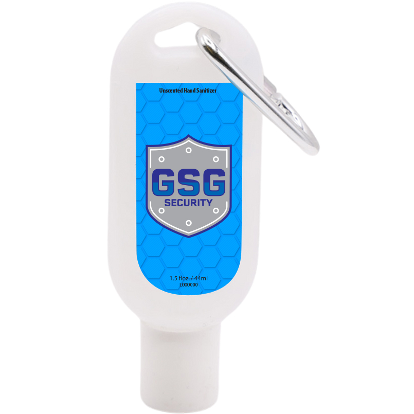 Product Photo 1 Hand Sanitizer 60% Gel Tottle with Carabiner, 1.5oz.