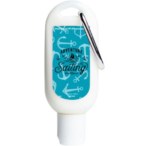 Tropical SPF 30 Broad Spectrum Sunscreen Tottle w/ Carabiner, 1.5oz. - RR1816