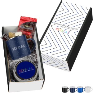 Endless Summer® S'Mores, Ghirardelli® Cocoa & Speckled Camping Mug Gift Set - PV1134
