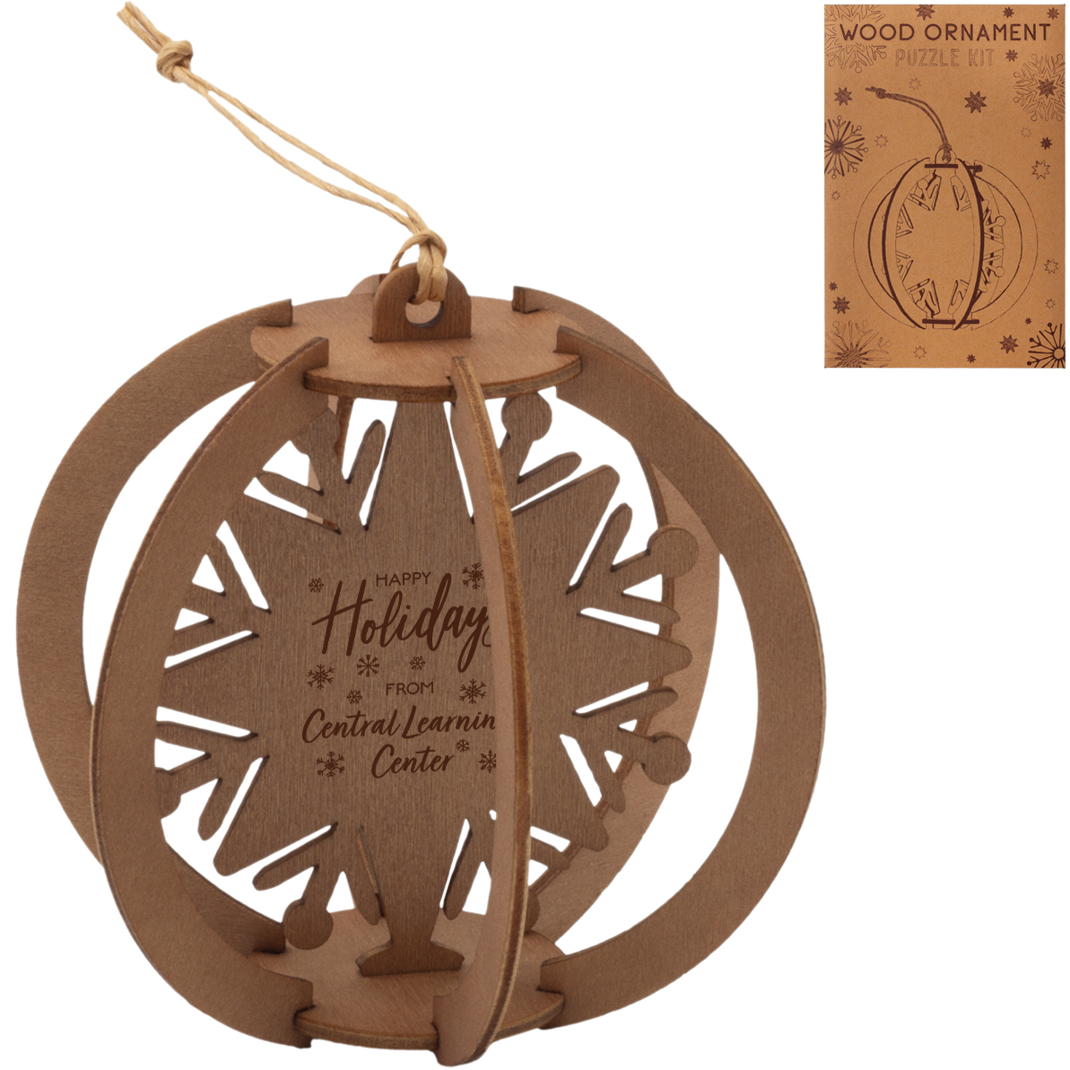 Product Photo 1 Wood Puzzle Ornament Kit