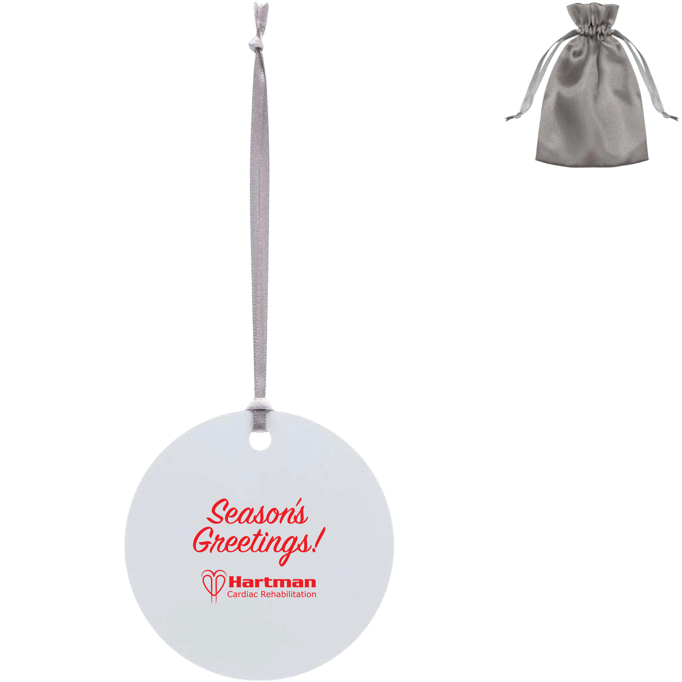 Product Photo 1 Circle Metal Ornament, 3"