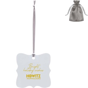 Square Metal Ornament - IL8205